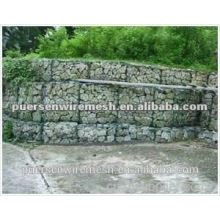 best price PVC coated Gabion box 80mm*120mm (factory,manufacturer)